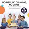Party Solids Plastic Plates For Party Disposable Plates Heavy Duty Supplies 100 Pcs Plastic Dinnerware Sets Heavy Duty 350 GSM Disposable Dinnerware Set by Exquisite